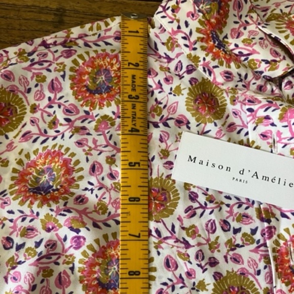 Women's Anthropologie, Maison d' Amelie, French Provincial Blouse/Top -  Size S - Picture 10 of 15